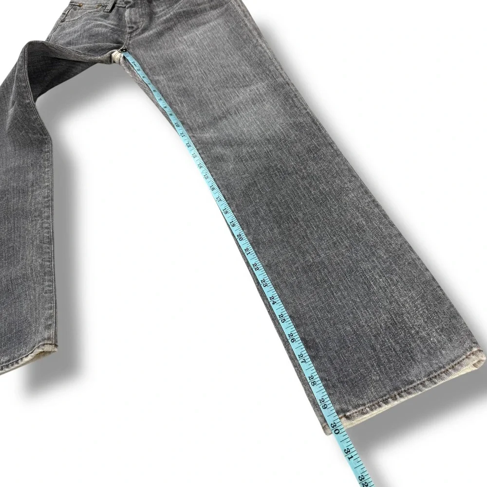 AG Adriano Goldschmied Jeans‎ Womens Size 27x30 Grey Straight Leg - Rare